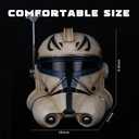 Clone Trooper Helmet Commander Cosplay Helmet Deluxe Cosplay Prop for Fans Collector's Edition