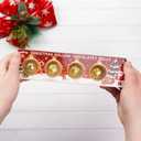 2 x Christmas Chocolatey Balls, Individually Foil Wrapped Candy, Great Stocking Stuffer Gift, 4 Inside, 1.41 Ounces (EXP 04/27/26)