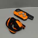 Shock Collar for Dogs, IP67 Waterproof Dog Training Collar with Remote, 3 Training Modes with Beep, Vibration, and Safe Static, Rechargeable E Collar for Large Medium (1 Pack, Orange)
