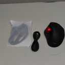 Nulea M511 Wireless Trackball Mouse, Rechargeable Ergonomic Thumb-Control Mouse with Tilt Stand, Smooth & Precision Tracking, 3 Device Connection (Bluetooth or USB Receiver), for PC/ Mac/ Laptop-Red