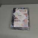 4 x Academic Planner 2026-2027, Weekly and Monthly Agenda Planner, Daily Calendar Planning Notebook (July 2026 - June 2027), School Teacher Student Supplies, Blue Flower