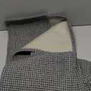 EARTHALL Woven Area Rug 3x5 Ft Washable Rugs for Entryway Braided Non Slip Rubber Backed Throw Rugs Door Mat Indoor Outdoor Entrance Cotton Carpet for Kitchen Foyer Front Door, Dark Gray