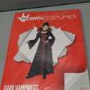 Morph Vampire Costume for Girls - Scary Kids Halloween Vampire Outfit - Spooky Girls Dress Up Costume (Large)