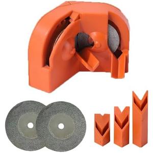Multipurpose Drill Bit Grinding Sharpener with 2 Grinding Wheels for Grinder, 2025 New Drill Bit Sharpener Sharpening for All Bits
