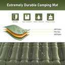Elegear CumbreX Double Sleeping Pad for Camping, 5.5" Ultra-Thick Inflatable Camping Sleeping Pad 2 Person with Built-in Foot Pump, Portable Camping Sleeping Mat for Backpacking Hiking Tent, Full