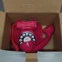 Retro Landline Home Phone,TelPal Corded Old Fashion Desk Phone, Basic Pink Decorative Analog Telephone Set, Senior Phone for Home/Office/Hotel… (Rose)