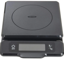OXO Good Grips 5-lb Kitchen Scale with Pull-Out Display, Black