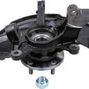 NewYall LEFT FRONT LEFT STEERING ANKLE AND HUB FOR LEXUS RX330 2004-2006 RX350 2007-2009 RX400H 2006-2008 TOYOTA HIGHLANDER 2006 2007
