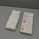 COOLJOB 100% Cotton Gloves, 6 Pairs White Cotton Gloves for Dry Hands Moisturizing & Eczema, Overnight Lotion, Sleep & Spa Treatment for Women & Men, Breathable Work Glove Liners, Large Size