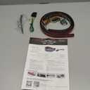 MICTUNING 48 Inches Triple 360 LEDs Tailgate Strip Light Waterproof with 4-Way Flat Connector - 5 Functions Sequential Amber Turn Signal, Red Brake Running, White Reverse Lights