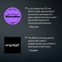 TP-Link AC1200 WiFi Extender, 2025 Wirecutter Best WiFi Extender, 1.2Gbps Home Signal Booster, Dual Band 5GHz/2.4GHz, Up to 1600 Sq.ft and 32 Devices, EasyMesh Compatible, One Ethernet Port (RE315)