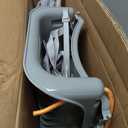 4-in-1 Toddler Swing Set & Baby Jumper and Bouncer for Toddlers, Foldable Baby Swing Stand for Outdoor Indoor Play, Easy to Assemble and Store for Ages 6 Months to 10 Years Old (White)