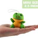 32 Piece Mini Plush Animal Toy Set, Cute Small Animals Plush Keychain Decoration for Themed Parties, Kindergarten Gift, Teacher Student Award, Goody Bags Filler for Boys Girls Child Kid Laxdacee