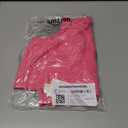 Amazon Essentials Women's High Waist Swim Bottom (Available in Plus Size) (Medium, Hot Pink)