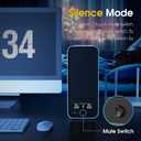 GOLDENMATE 1000VA/800W Lithium UPS Battery Backup and Surge Protector, Sinewave UPS System with LiFePO4 Battery(230.4 Wh), 2025 Upgraded Pro Ver. with Communication Port, 8 Outlets, LCD Display, White