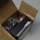 Non Slip Mattress Gaskets, Mattress Holder in Place Gripper for Metal Bed Frame, Keep Mattress from Sliding Gripper, Adjustable, 6 PCS, Black