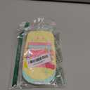 Mirror Case Compatible with iPhone 12/12 ProCute Kawaii 3D Cartoon Retro Phone Cover Fun Soft Rubber Shockproof Protector for Women Girls-Flip Yellow