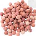 Cedar Balls for Clothes Storages, 100pc Red Cedar Balls for Closets and Drawers with 3 Satin Bags