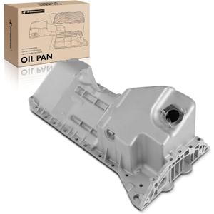A-Premium Engine Oil Pan Sump with Drain Plug Compatible with BMW 323i 2007-2011 325i 330i 2006 328i 2007-2013 525i 530i 2006-2007 528i 2008-2010 128i 2008-2013 Z4 2006-2011 2.5L 3.0L