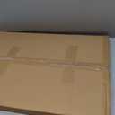 Glass Dry Erase Whiteboard,Monthly Calendar Whiteboard,18" x 24",Frameless Glass White Board for Home,School,Office,Blace Surface(GlassA-BK-4560)