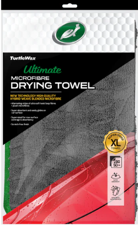 Turle Wax Elite Detail Waffle Drying & Detailing Towels 16x24 in 2 Pack