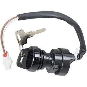 2 Pack munirater Ignition Key Switch Replacement for Bayou 250 KLF250A 2004-2011 27005-0002