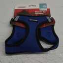 Best Pet Supplies - All Weather Mesh, Reflective, No Pull Harness for Small, Medium Dogs, Cats - Secure with Hook & Loop Fastener, Buckle, Double D-Rings - Royal Blue/Black Trim, M (M (Chest: 16 - 18"))