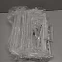 8-Tier Adjustable Over the Door Pantry Organizer with 2 Sets Hooks Fits Most Doors, Hanging Spice Rack for Pantry Door Organizer And Storage, White