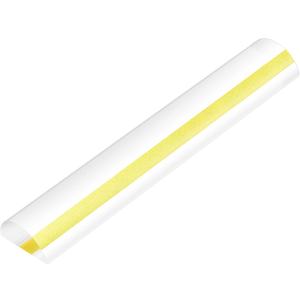 Chunful 1 Pcs 2X Bar Magnifying Ruler 12" Line Magnifier,Ruler with Magnifying Bar for Reading Small Prints, Bible, Books, Instructions, Cross Stitch Patterns and Small Print(Yellow)