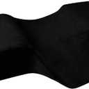 Lash Pillow for Lash Extension, Memory Foam Pillows with Extra Velvet Pillow Case, Lash Tech Supplies for Lash Extension, Ergonomic Pillow for Neck Pain, Shoulder & Back Support