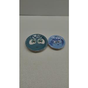 BirthDay Plates Inside Out, 25 small, 20 large