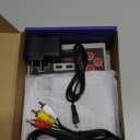 Retro Game Console, 620 Retro Games System, Built-in Classic Video Games, Plug & Play Game Console for TV with AV Output and 2 Wireless Controllers (Grey)