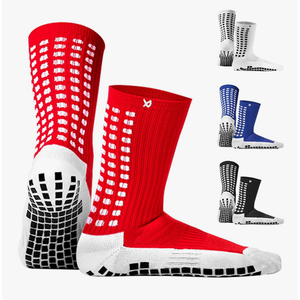 Lux Dual Grip Socks - Soccer Grip Socks for Men and Women. GripArray Performance & Comfort