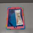 WESOROL Case for iPad (A16) 11th/10th Generation 2025/2022 with Screen Protector Rotating Stand Pencil Holder iPad Case 10th Generation Shockproof Cover for iPad 10th Gen Cases,Colorful Orange