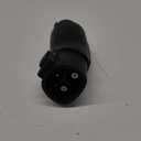 Tesla to J1772 Adapter with Fixed Lock Works, Max 80A 250V Converter Compatible with Nacs Wall Mobile Connector Target Chargers for All J1772 EVs (Black)