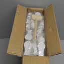 AWTATOS Wire Cube Storage Organizer, Closet Organizers and Storage, Metal 6 Cube Storage Shelves Bookshelf, Portable Closet Clothes Organizer for Bedroom, Home, Office, White