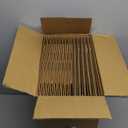 WIFTREY 12x10x6 Shipping Boxes set of 15, 12 x 10 x 6 White Corrugated Cardboard Boxes for Packaging Small Business, Moving, Mailing