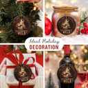 Welding Christmas Ornament 2025 - Welder Ornament for Men, Women, Dad, Brother, Husband - Mechanic, Blue Collar Worker Ideas - Double-Sided Ceramic Ornaments Hanging Decor