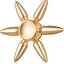 ATESSON Fidget Spinners Toy,Ultra Durable Stainless Steel Bearing High Speed 3-5 Min Precision Brass Metal Finger Spinner,EDC ADHD Stress Relief Anxiety Relieves Reducer for Kids and Adults