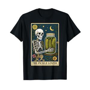 The Pickle Lover Tarot Card T-Shirt, S