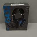 Logitech G432 Wired Gaming Headset, 7.1 Surround Sound, DTS Headphone:X 2.0, Flip-to-Mute Mic, PC (Leatherette) Black/Blue