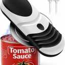 Edge Can Opener with Magnetic Cover Catch, Food Safe Kitchen Gadget
