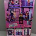 Monster High Boo-tique Hotel Doll House, Foldable Playset with Spooky Surprises in Every Room and 13+ Pieces Including Furniture and Accessories