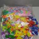 120 Packs Hawaiian Luau Leis Bulk Tropical Hawaii Theme Silk Flower Necklace Summer Beach Party Decorations Birthday Party Favors