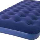 Zaltana Twin Size Air Mattress (Size:73'x38 x7.5,Navy Blue Color)
