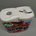 Brawny Tear-A-Square 3-Ply Paper Towels, 2 Triple Rolls = 6 Regular Rolls, Strong, Absorbent, and Durable with 3 Sheet Sizes (Quarter, Half, Full)
