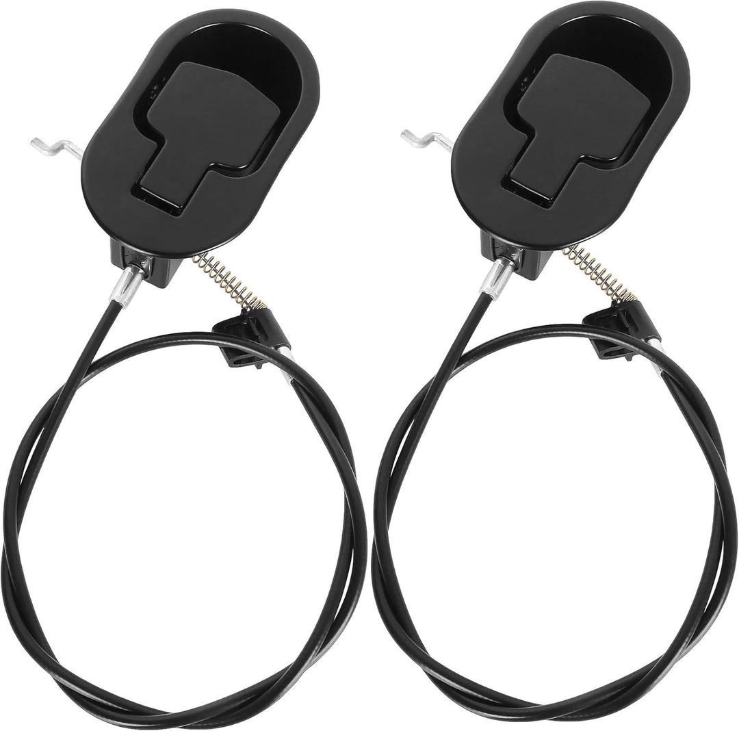 APACALI Recliner Pull Handle Replacement Set of 2, Fits Most Brands (4.75in) - Black