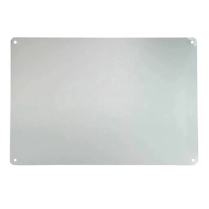 CMS MAGNETICS - (120 in²) 10x12 Stainless Steel Sheet Metal with 1mm Thickness | Bulletin Board to Hang Your Magnets, Magnetic Spice Jars, Office, Jewelry, Crafting, Cabinets, Kitchen Splash Guard