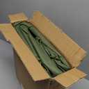 Mrrihand Christmas Tree Storage Bag, Large Artificial Anti-Tear Heavy-Duty 600D Oxford Cloth Xmax Christmas Tree Storage Box with Rolling Wheels, Christmas Tree Storage Container (Army Green&Red, 9Ft)