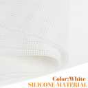 Ciieeo Silicone Steamer Pad 10-Pack Nonstick Mesh Liner 15.7X11.8 Inch Heat-Resistant Reusable Steamer Mat for Oven Microwave Dehydrator Cooking